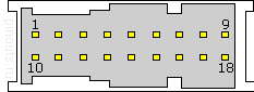 18 pin Audi Audio amplifier connector layout