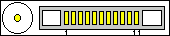 11 pin Samsung cell phone proprietary connector view and layout