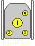 4 pin Nikon hot-shoe proprietary connector layout