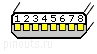 8 pin UC-E6 like-mini-usb proprietary connector layout