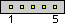 5 pin IDC male connector layout