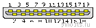 19 pin Micro-HDMI (type D) connector drawing