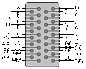 34 pin M/34 female connector drawing