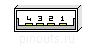 4 pin USB A plug connector view and layout