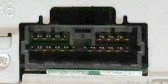 18 pin Mitsubishi Amplifier Audio photo and diagram