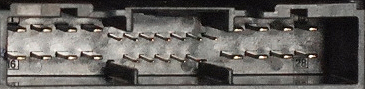28 pin KIA amplifier B photo and diagram