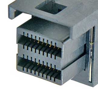 36 pin SFF-8643 Mini SAS HD socket photo and diagram
