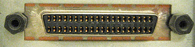 40 pin hi-density D-SUB female photo and diagram