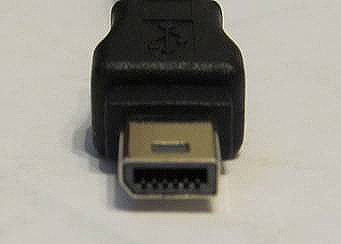 11 pin Enhanced Mini-USB (EMU) plug photo and diagram