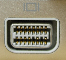 32 pin Mini-DVI photo and diagram