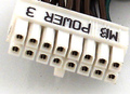 16 pin Dell dimension PSU connector photo