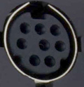 8 pin mini-DIN female photo