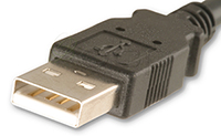 4 pin USB A plug photo and diagram